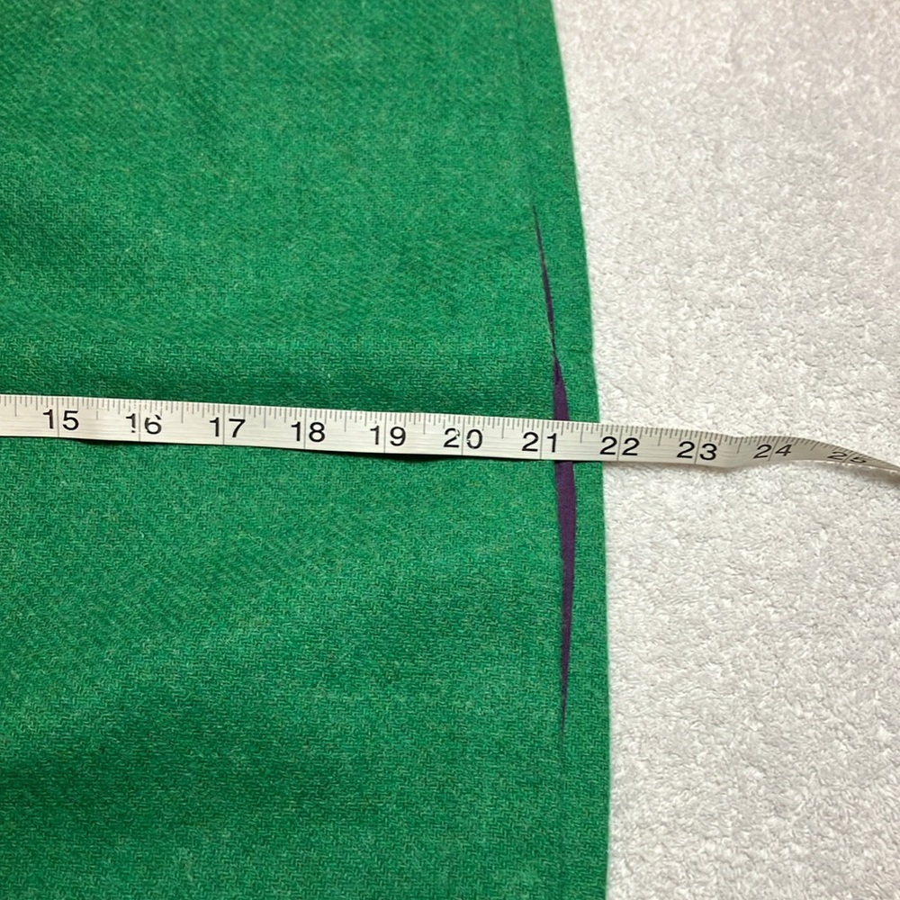 Boden green wool pleated skirt - Picture 7 of 7